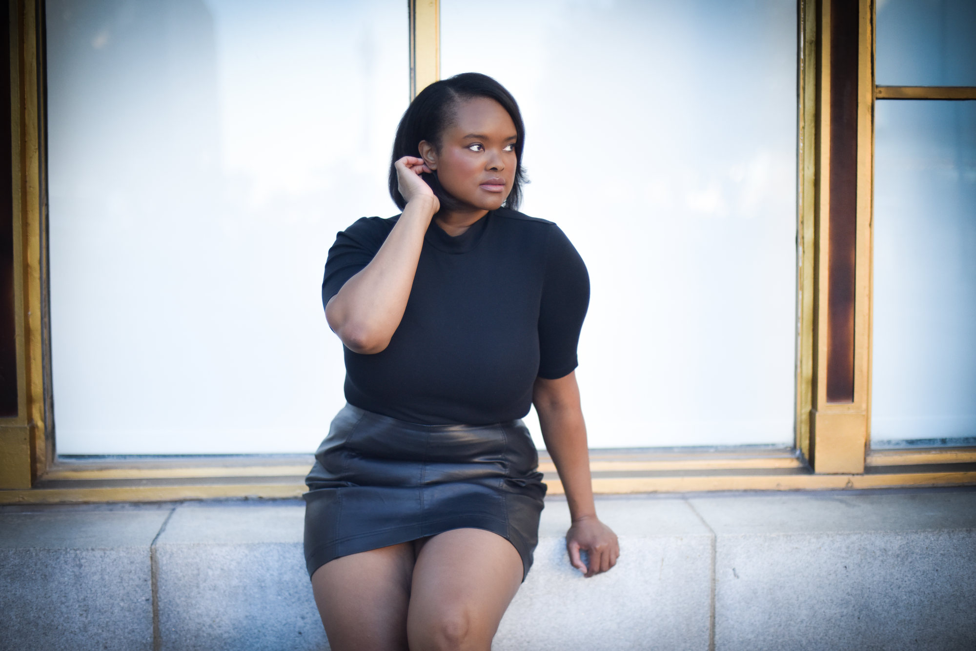 Kimberly Trubetskoy — black outfit editorial — Fashion — Denver